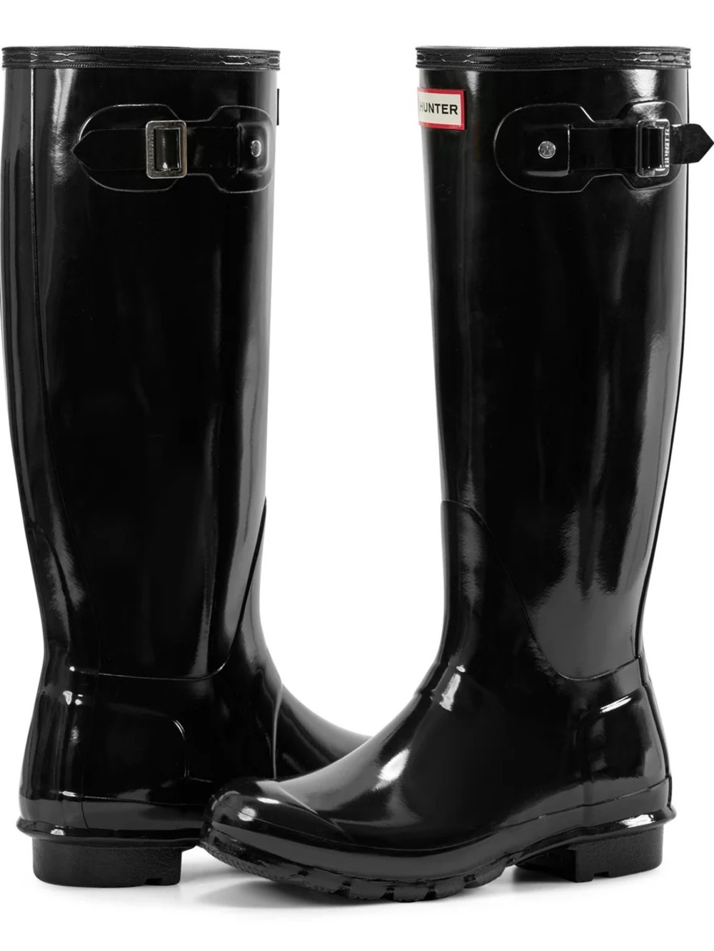 Hunter Original Women's Gloss Black Tall Rain Boots